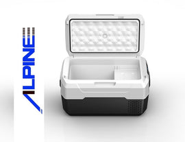 מקרר קומפרסור לרכב 20 ליטר אלפיין ALPINE דגם ALPX הסדרה החדשה כולל הפעלה באמצעות אפליקציה - משלוח חינם עד בית הלקוח!