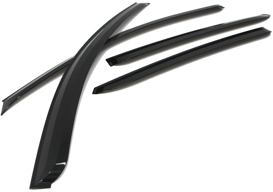 סט מגיני רוח הדבקה פורד 5D F150/F250/F350 מ-2015-2027
