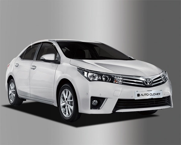 מגן רוח לרכב טיוטה קורולה 2013-2019 תוצרת AUTOCLOVER קוריאה - סט 4 חלקים הדבקה חיצונית