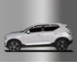 מגן רוח לרכב וולוו XC40 מ- 2018 מגן רוח תוצרת AUTOCLOVER קוריאה - סט 4 חלקים הדבקה חיצונית **דגם וולוו**