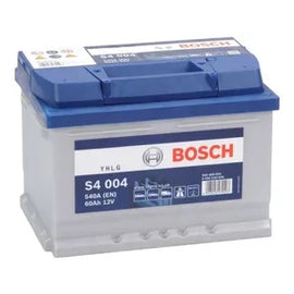 מצבר לרכב 60 אמפר 12 וולט דגם S4004 *ימין* תוצרת בוש BOSCH SILVER
