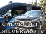 מגן רוח השחלה שברולט Silverado Double/פיקאפ קרו קאב 2014-2018 4 חלקים