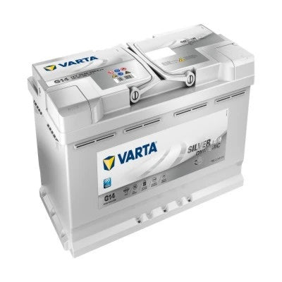 מצבר לרכב 95אמפר AGM ימין יפני START STOP PLUS תוצרת ורטה VARTA