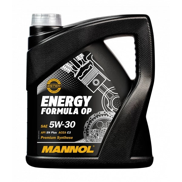 C2/C3 5W30 שמן מנוע סינטטי מלא MANNOL-מיכל 4 ליטר