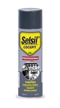 Load image into Gallery viewer, תרסיס ספריי דשבורד מקצועי  SELSIL® מתאים ללוח מחוונים של הרכב, חלקי הפלסטיק והעור מתייבש במהירות  – תכולה 500 מ"ל