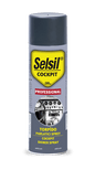 תרסיס ספריי דשבורד מקצועי  SELSIL® מתאים ללוח מחוונים של הרכב, חלקי הפלסטיק והעור מתייבש במהירות  – תכולה 500 מ