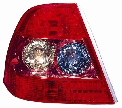 פנס אחורי אחורי שמאלי DEPO לטויוטה COROLLA משנת 2013
