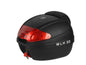 ארגז לאופנוע 30 ליטר כולל משנת גב מתאים גם לקטנוע או אופניים דגם E33 WLH צבע שחור