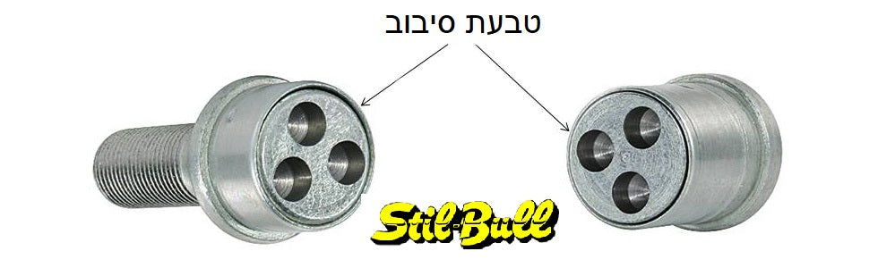 נעילת ג'נטים STILL BULL דגם CA כולל 2 מפתחות וקוד אישי תוצרת FARAD איטליה