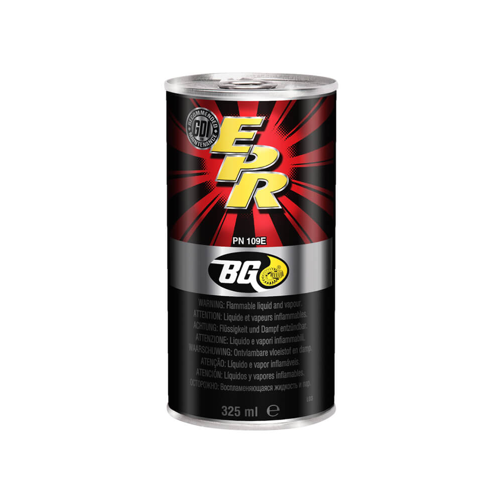 BG-EPR תוסף מנוע לרכב מנקה את המנוע ומשפר ביצועי מנוע תוצרת BG ארה"ב תקן PN109E 