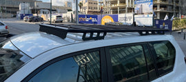 גגון עריסה לרכב טיוטה לנדקרוזר 2003-2010 דגם פלט אלומיניום שחור תוצרת RedRock