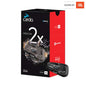 דיבורית בלוטוס חיבור לקסדה לאופנוע JBL FREECOM 2X הדגם החדיש תוצרת Cardo