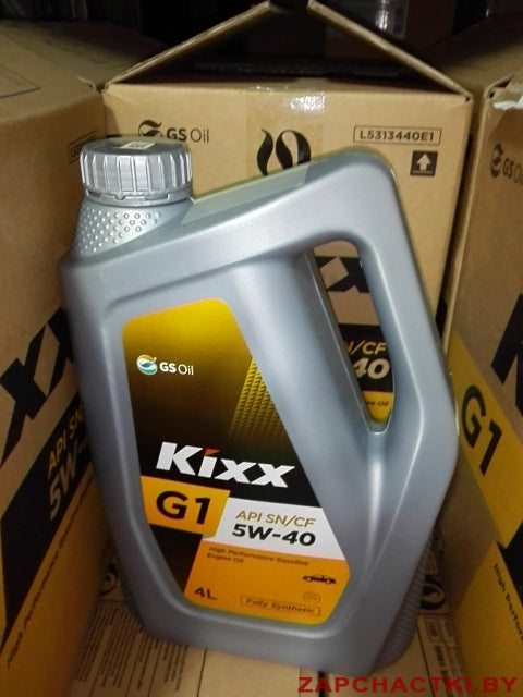 Kixx G1 SN/CF 5W40 -שמן מנוע סינטטי מלא לרכב 4 ליטר 