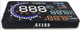 מערכת תצוגה עילית לרכב סוג HUD חיבור OBDII תוצרת ®GUARD