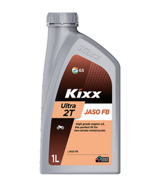 שמן מנוע 2 פעימות לאופנוע Kixx ULTRA T2 FB -מיכל 1 ליטר 