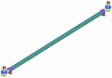 טען תמונה למציג הגלריה, מוט שפור וולוו FMX/FH<12 1689 מ"מ 38668 01