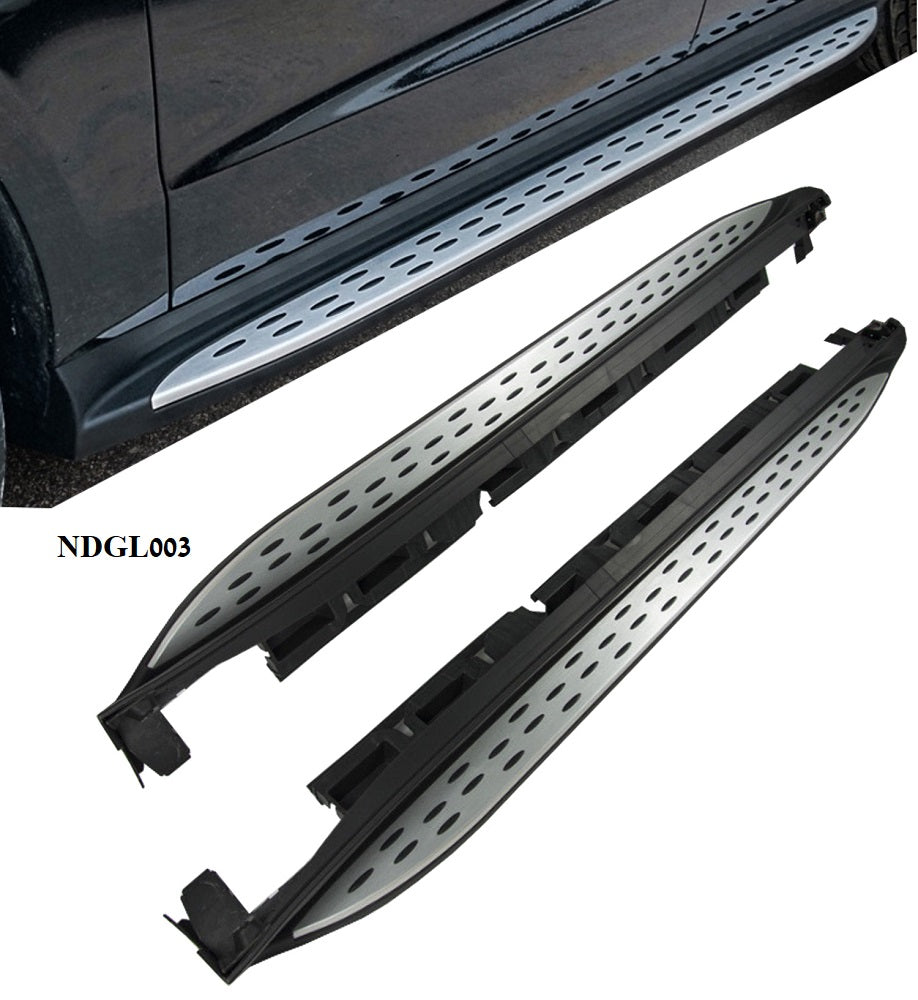 מדרכות צד לרכב מרצדס X166  GL 450 מ 2013-2019 תושבות מקוריות לרכב