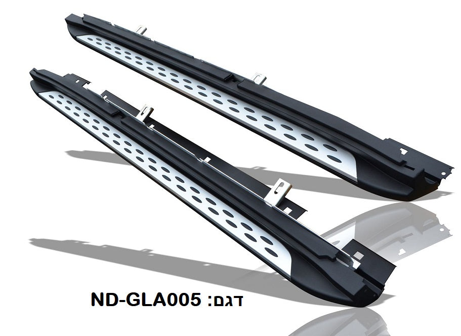 מדרכות צד לרכב מרצדס GLA מ 2014-2020 תושבות מקוריות לרכב דגם נקודות