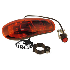 צופר מואר ORCA לאופניים חשמליות בעל 8 צלילי הפעלה שונות