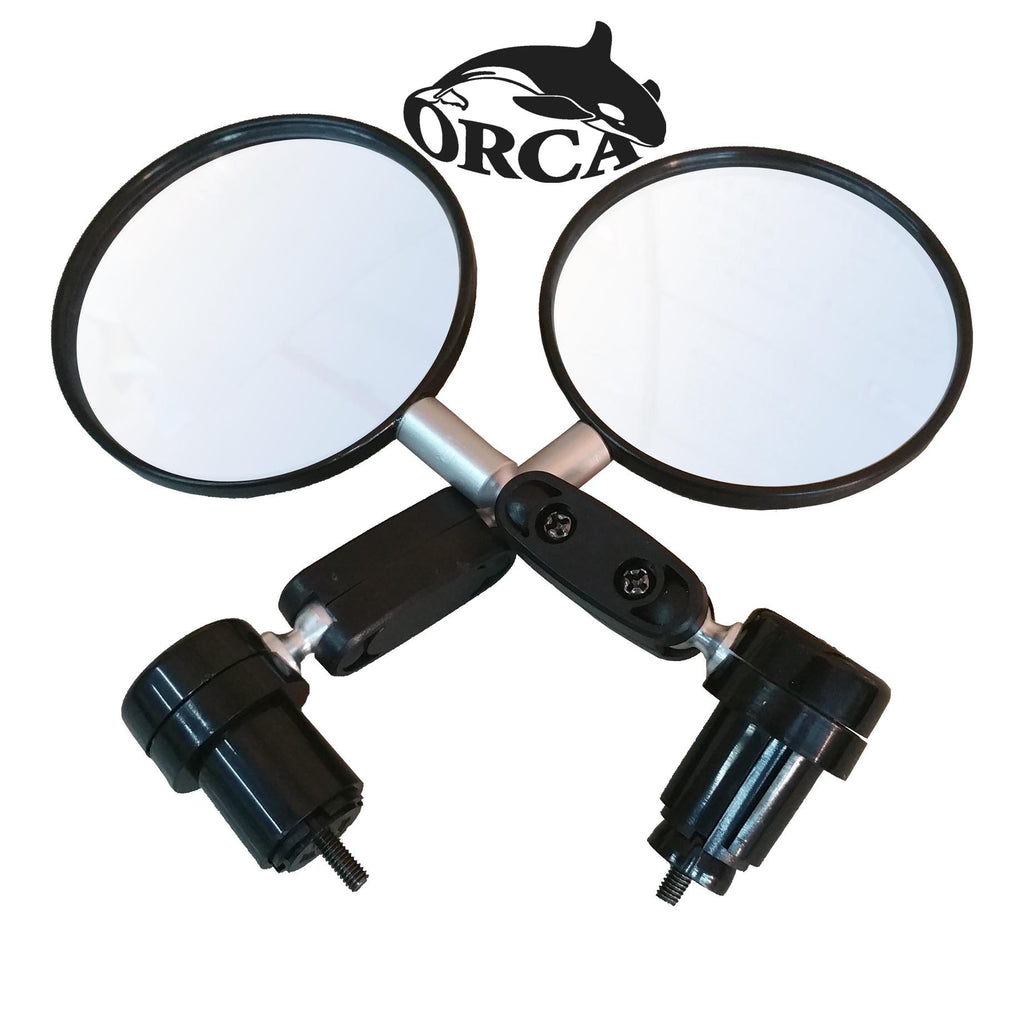 זוג מראות צד מתכוונות ORCA לאופניים חשמליים