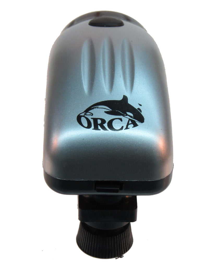 פנס 5 לדים קידמי אפור לאופניים ORCA