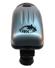 Load image into Gallery viewer, פנס 5 לדים קידמי אפור לאופניים ORCA