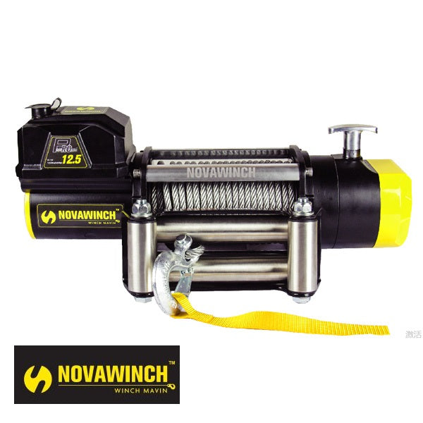 כננת חשמלית מקצועית 12500 ליברה ™NOVAWINCH גיר פלנטארי 4 שלבים