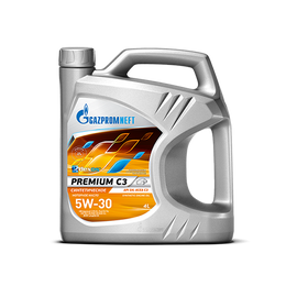שמן מנוע סינטטי לרכב 5W30 דגם API SN ACEA C3 PREMIUM תוצרת GAZPROMNEFT –תכולה 4 ליטרDEXOS 2 