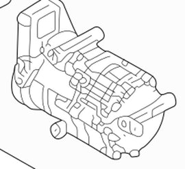 מדחס מזגן MOBIS ליונדאי TUCSON משנת 2022
