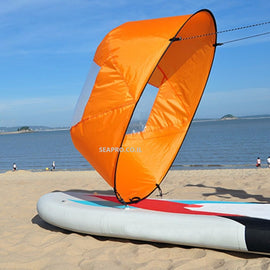 C KAYAK מפרש רוח לקיאק או סאפ מתאים גם כגגון שמש לקיאק או סאפ קוטר 108 ס
