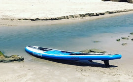 סאפ מתנפח מקצועי 18Psi דגם XPRO2 כולל שוט לסאפ וליש אבטחה לרגל תוצרת SEAPRO מידה 365/86 ס