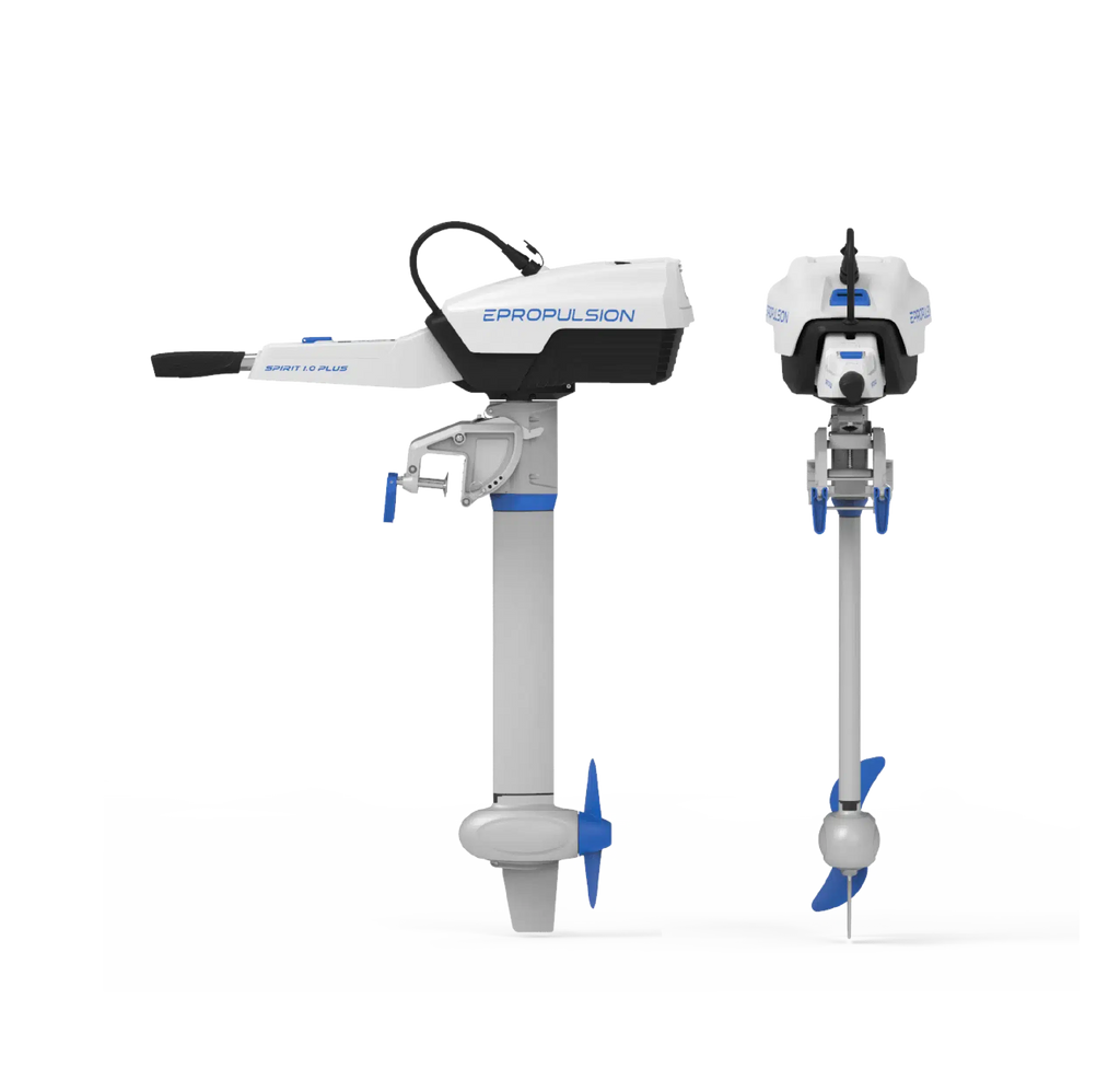 מנוע חיצוני חשמלי נייד 1kW עם סוללת ליתיום 1276Wh דגם Spirit 1.0 Plus תוצרת ePropulsion