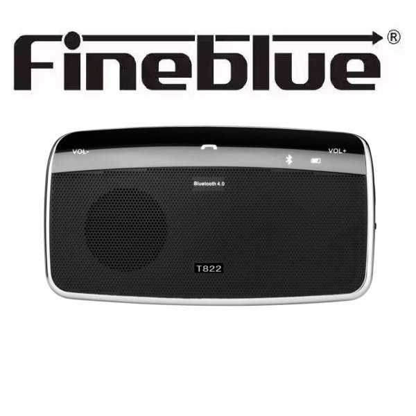 דיבורית בלוטוס לרכב FINEBLUE מקורי בטכנולוגית WIFI עמיד במים תומך סירי SIRI דגם T822