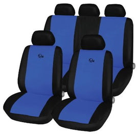 חיפוי מושב ריפוד 9 חלק׳ סטאר שחור/כחול AMERICAN EAGLE