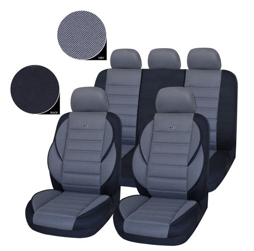 חיפוי מושב ריפוד 11 חלק׳ טייפון אפור/ש חדש AMERICAN EAGLE