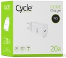 מטען בית טייפ סי PD 20W CYCLE