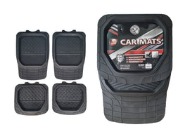 סט שטיח PVC אמבטיה שחור 4חל׳ AMERICAN EAGLE