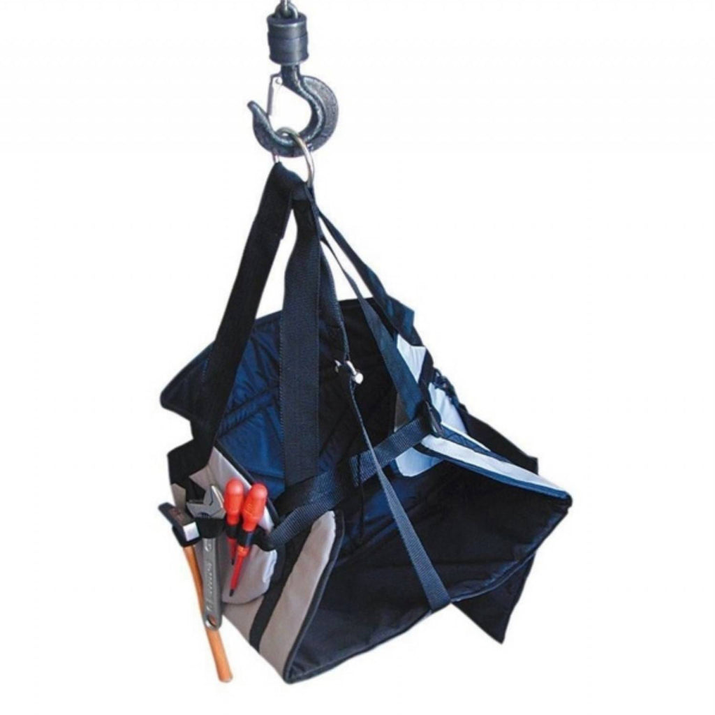 כיסא רתמה מקצועי Bosun's Chair להרמה לראש התורן ביאכטה עם מושב מרופד ומשענת גב עוטפת דגם LZ-10210 תוצרת Lalizas