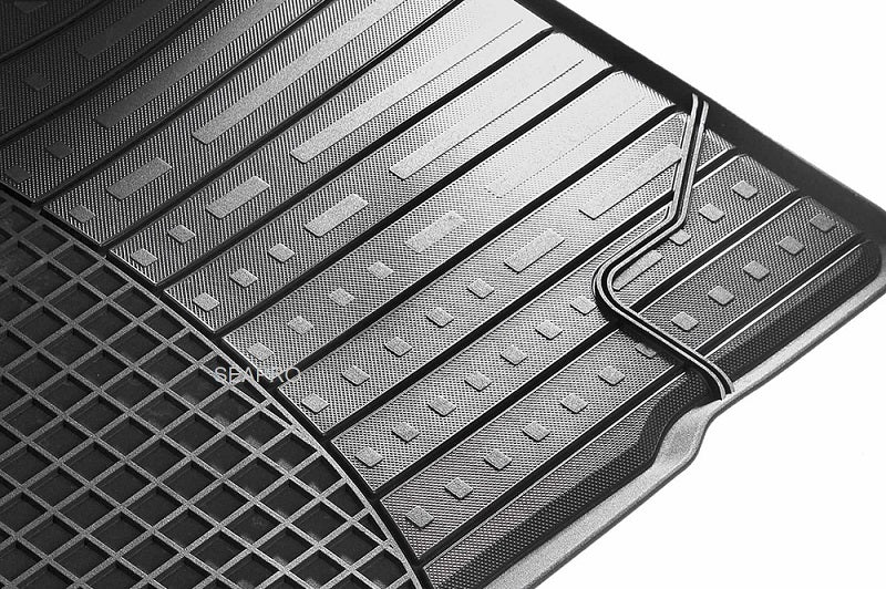שטיח תא מטען אחורי PVC אוניברסליכב מידה 1200x1050 מ"מ עבה במיוחד תוצרת ישראל