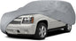 כיסוי חיצוני לרכב ג׳יפ SUV אטום למים מידה L 483x198x145 ס״מ — כיסוי חיצוני לרכב ג׳יפ SUV אטום למים פרוס על רכב