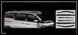 מגן רוח לרכב קיה קרניבל מ-2015-2020 תוצרת AUTOCLOVER קוריאה - סט 6 חלקים הדבקה חיצונית