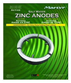 צינק קולר 3 חלקים ל-VOLVO PENTA דגם CM3858399KITZ תוצרת Martyr Anodes