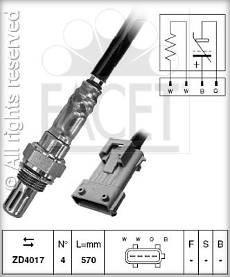 חיישן חמצן DENSO לסיטרואן BERLINGO / פיג'ו PARTNER 1997-2026