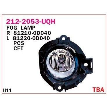 פנס ערפל שמאלי DEPO לטויוטה RAV-4 / טויוטה LAND-CRUISER 2006-2013