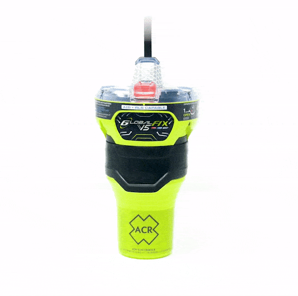 משואת הצלה EPIRB שחרור ידני עם AIS ו-RLS דגם GlobalFIX V5 תוצרת ACR