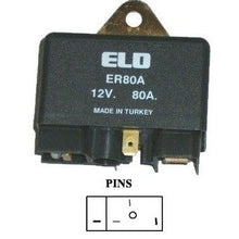 טען תמונה למציג הגלריה, רליי HD 80A 12V