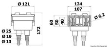טען תמונה למציג הגלריה, פילטר מי ים / מי קירור AQUANET גוף טכנופולימר מכסה שקוף יחידת סינון נירוסטה נשלפת 150 ליטר/דקה דגם 17.652.08 תוצרת אוסקו