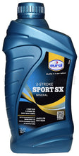 טען תמונה למציג הגלריה, שמן מנוע 2 פעימות SPORT SX E128400 תוצרת EUROL- 1 ליטר 