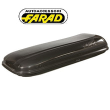 Load image into Gallery viewer, תא חפצים לרכב 550 ליטר  דגם ברקודה Barracuda N/1 תוצרת איטליה שחור – של חברת FARAD עם 5 שנות אחריות!