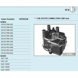 רכיב הצתה FACET להונדה CIVIC 1990-1991